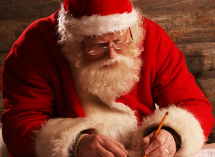 Пишем письмо от Дедушки Мороза